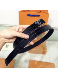 New Louis Vuitton Leather Belt M0200W 30MM HY15217Uf80