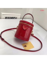 New Louis vuitton original Monogam vernis CANNES tote M53997 red HY21787Uf80