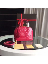Quality Louis Vuitton Monogram Vernis Alma BB M91606 Rose HY40Vu63