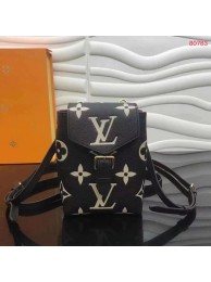 Quality Louis Vuitton TINY BACKPACK M80783 Black&Cream HY16465Vu63