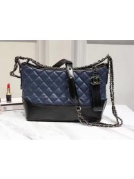 Replica AAA Chanel Medium Shoulder Bag Sheepskin Leather A93826 Blue HY12510of41