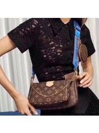Replica AAA Louis Vuitton Monogram Canvas Original Leather M44823 blue HY4480of41