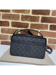 Replica Best Quality Gucci Messenger bag 658572 black HY14396Rf83