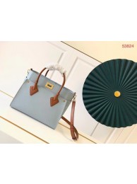 Replica Best Quality Louis Vuitton Original ON MY SIDE M53824 light Blue HY23156Rf83