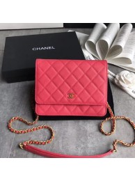 Replica BOY CHANEL Clutch with Chain A84433 Rose HY10158TN94