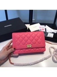 Replica BOY CHANEL Original Wallet on Chain A80287 rose HY23708Vi77