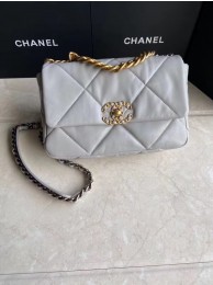 Replica Chanel 19 flap bag AS1160 grey HY10515iu55