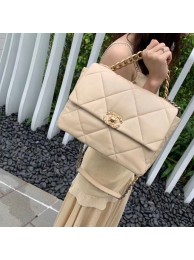 Replica Chanel 19 flap bag AS1161 Cream HY14908EO56