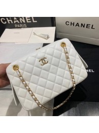 Replica CHANEL 2020 New Style Original Leather AS1168 white HY26285CQ60