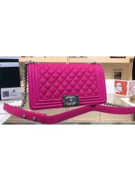 Replica Chanel Boy Flap Shoulder Bags Deer Leather A67086 Rose HY18031ec82