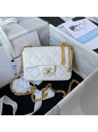 Replica Chanel Flap Lambskin mini Shoulder Bag AS3113 white HY17837it96