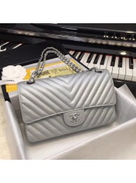 Replica Chanel Flap Shoulder Bags Original Caviar Leather 1112V silver silver chain HY14512XB19