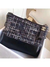 Replica CHANEL GABRIELLE Hobo Bag A93824 black HY20501sA83