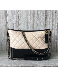 Replica Chanel Gabrielly Calf Leather Shoulder Bag 93824 Camel HY18849iF91