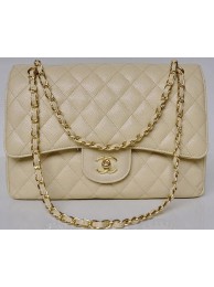 Replica Chanel Jumbo Quilted Classic Flap Bag Apricot Cannage Patterns A58600 Gold HY25564Ye83