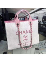 Replica Chanel Large Canvas Tote Shopping Bag CHA1679 Pink HY17301ec82