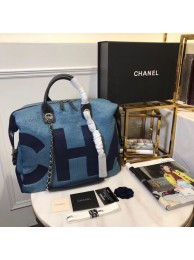 Replica Chanel large shopping bag C3403 blue HY24438Vi77