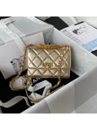 Replica Chanel MINI FLAP BAG AS3239 gold HY14857nB47