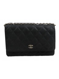 Replica Chanel mini Flap Bag Original Suede Leather A33814 Black HY17828EO56