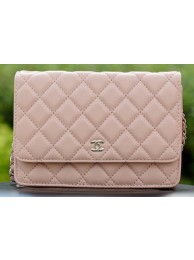 Replica Chanel mini Flap Bags Pink Sheepskin Leather A33814 Silver HY17961Sf59