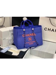 Replica Chanel Original large shopping bag 66941 blue HY13393ij65