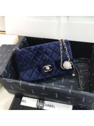 Replica Chanel Original Small velvet flap bag AS1792 royal HY2639ls37
