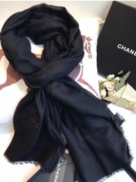 Replica Chanel Scarf CC2836 Black Scarf HY736KG80