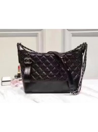 Replica Chanel Shoulder Bag Sheepskin Leather A843567 Black HY13725rH96
