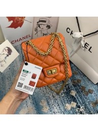 Replica Chanel Small 2.55 Flap Bag AS1961 orange HY16545DY71