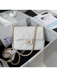 Replica CHANEL SMALL FLAP BAG AS2819 white HY21584Jw87