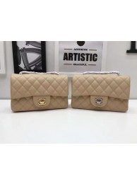 Replica Cheap Chanel mini Classic Flap Bag Original Cannage Pattern A1116 Apricot HY2737Mq48