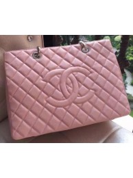 Replica Cheap Chanel Shopper Bag Original Calfskin Leather A95021 Pink HY7776QC68