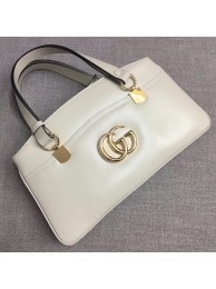 Replica Cheap Gucci Arli large top handle bag 550130 white HY22741QC68
