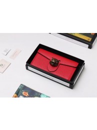 Replica Cheap Gucci Calf leather Wallet 414985 red HY8942Mq48