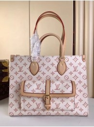 Replica Cheap Louis Vuitton ONTHEGO MM M46154 white HY12957Mq48