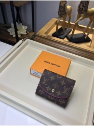 Replica Cheap Louis Vuitton Original Monogram Canvas ARIANE WALLET M62036 fuchsia HY23471QC68