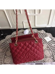 Replica Designer Chanel Coco Cocoon Leather Bag A18004 Red HY19011Bb80