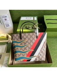 Replica Designer Gucci Ophidia small tote bag 410812 Brown HY14266Bb80