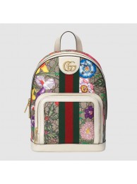 Replica Fashion Gucci Ophidia series GG flower small backpack 547965 white HY11628HM85
