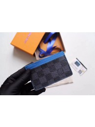 Replica Fashion Louis Vuitto CARD HOLDER M80830 blue HY18586yI43