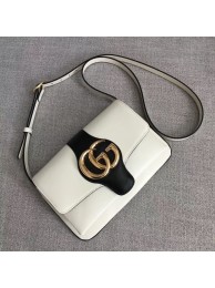 Replica Gucci Arli small shoulder bag 550129 White&black HY2195CQ60