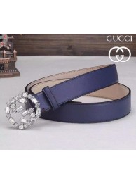 Replica GUCCI Belt G3188 Blue HY916Ac56