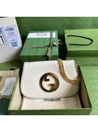 Replica Gucci Blondie shoulder bag 699268 White HY6984Jw87
