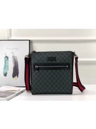 Replica Gucci Canvas Messenger Bag 181065 black HY13488Vi77