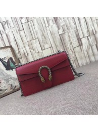 Replica Gucci Dionysus Blooms Leather Shoulder Bag 499623 red HY5256ec82