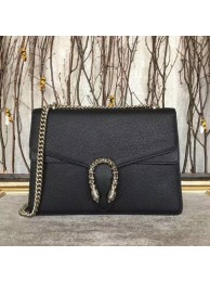 Replica Gucci Dionysus Lichee Pattern Shoulder Bag 403348 Black HY24139Jw87