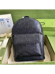 Replica Gucci GG embossed backpack 658579 black HY23978ij65