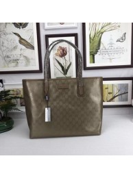 Replica Gucci GG Imprime Tote Bag 211137 Gold HY4979iF91
