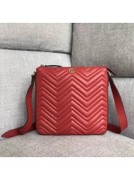 Replica Gucci GG Marmont messenger bag 523369 red HY5387XB19