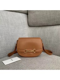 Replica Gucci GG Marmont shoulder bag 191363 Camel HY19716KG80